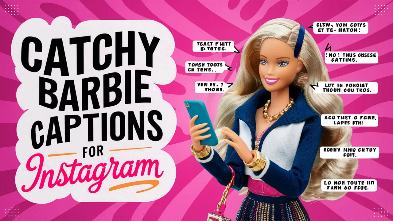 Catchy Barbie Captions for Instagram