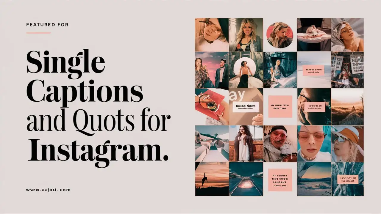 Single Captions And Quotes For Instagram