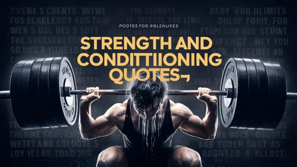 Strength and Conditioning Quotes