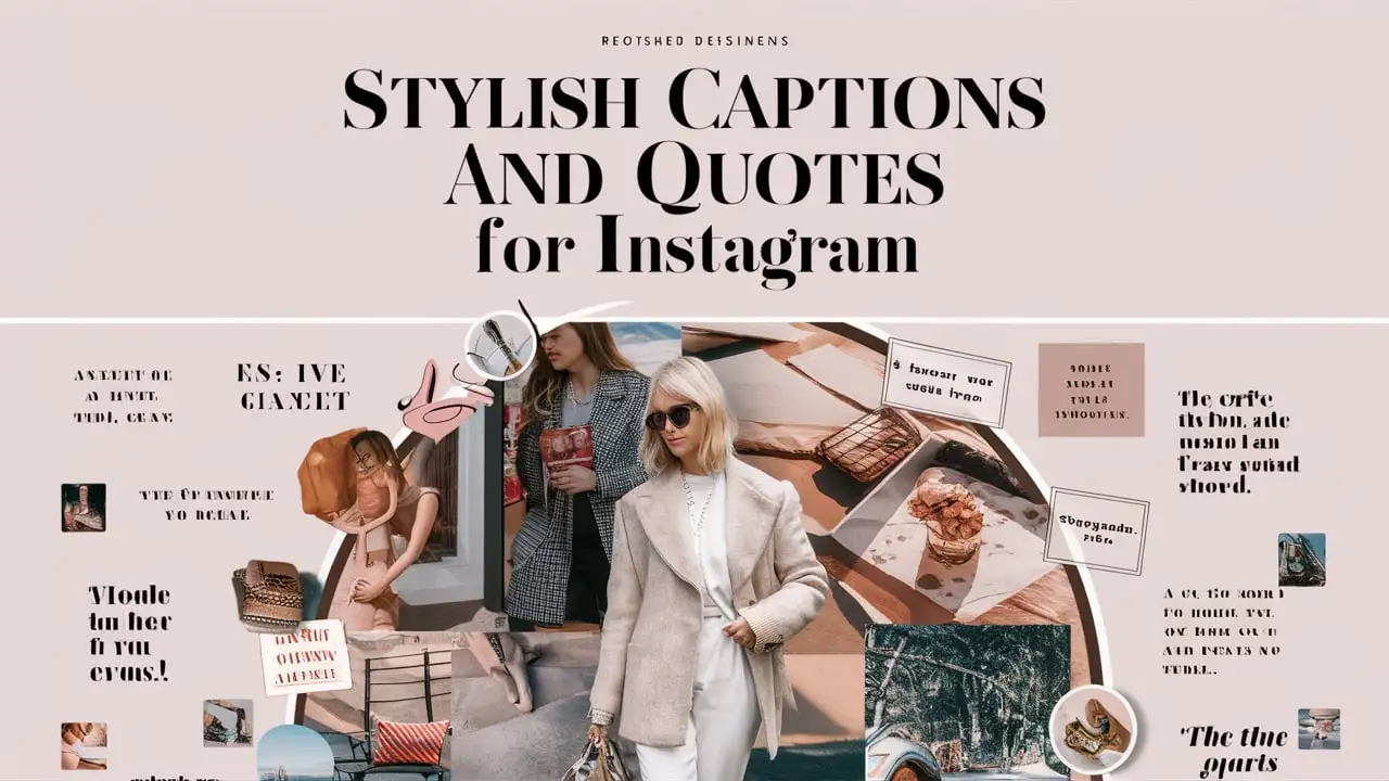 Stylish Captions And Quotes For Instagram