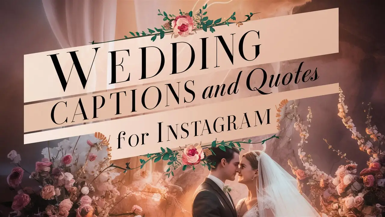 Wedding Captions And Quotes For Instagram