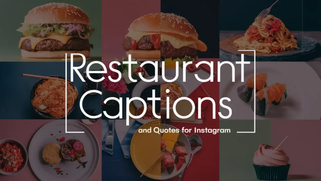 Fast Food Restaurant Captions for Instagram